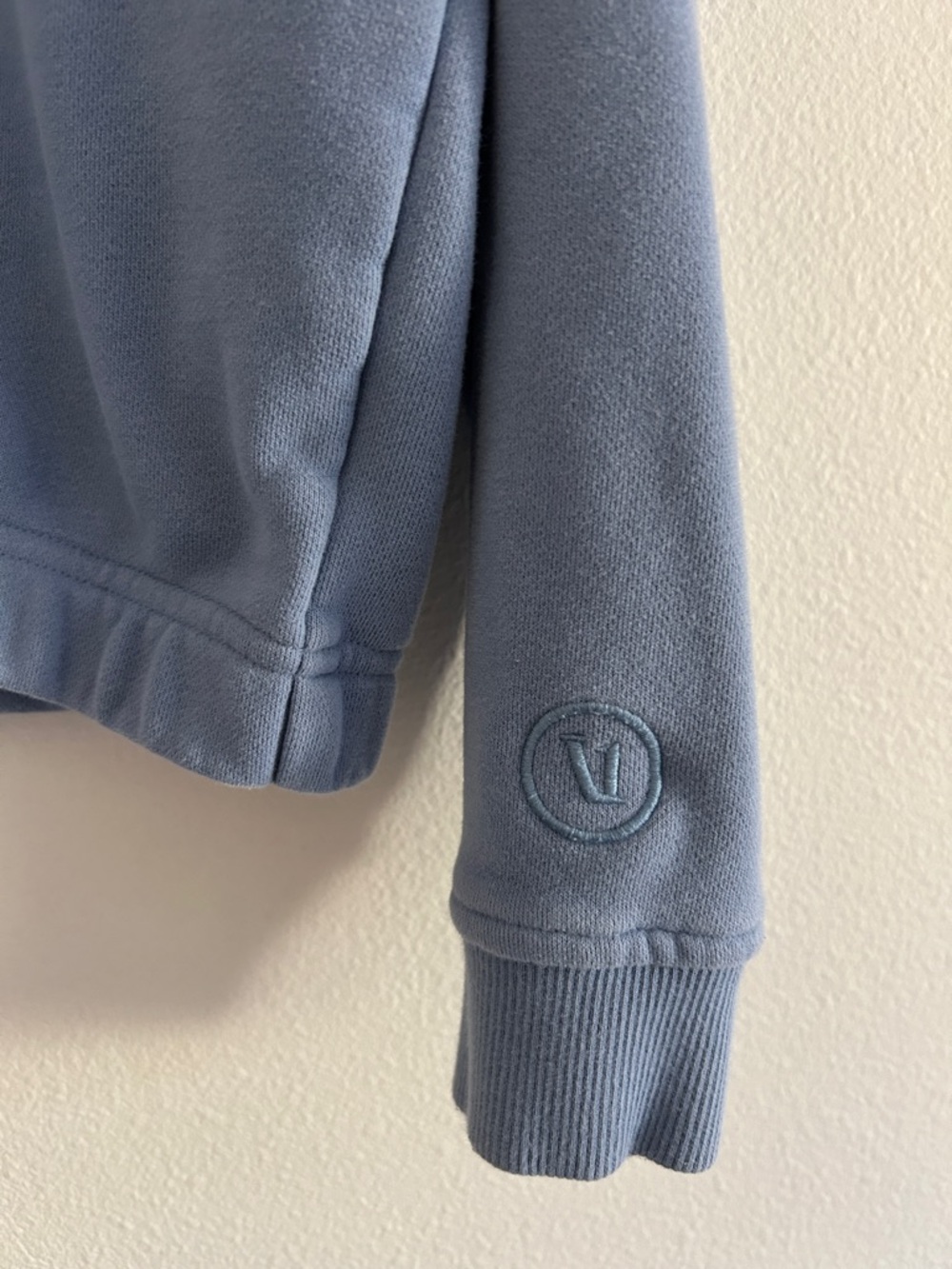 Vuori Sedona Sport Terry Crew Sweatshirt Isle Blue Medium - Picture 5 of 6